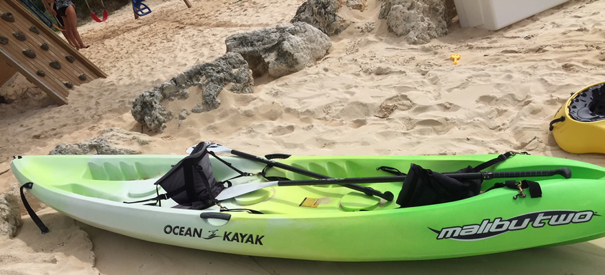 Beach Club Activities - Kayaking