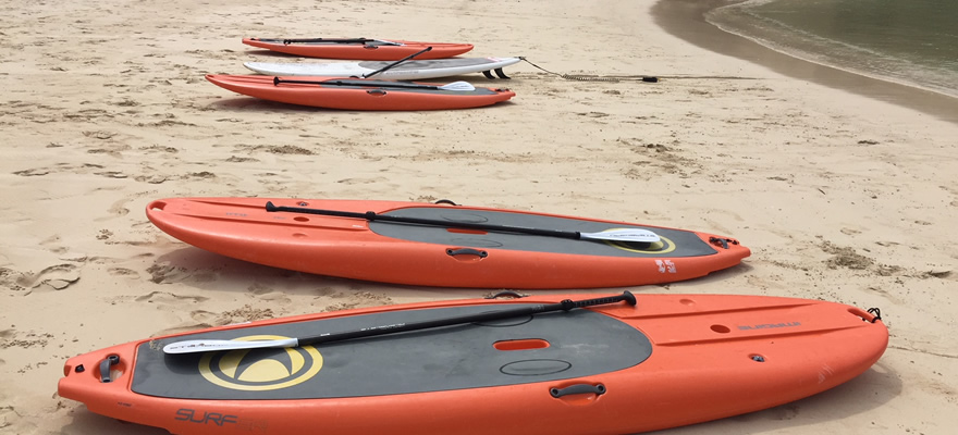 Beach Club Activities - Paddle Boards