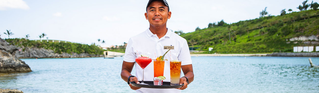 Food and Beverages at the Hamilton Beach Club