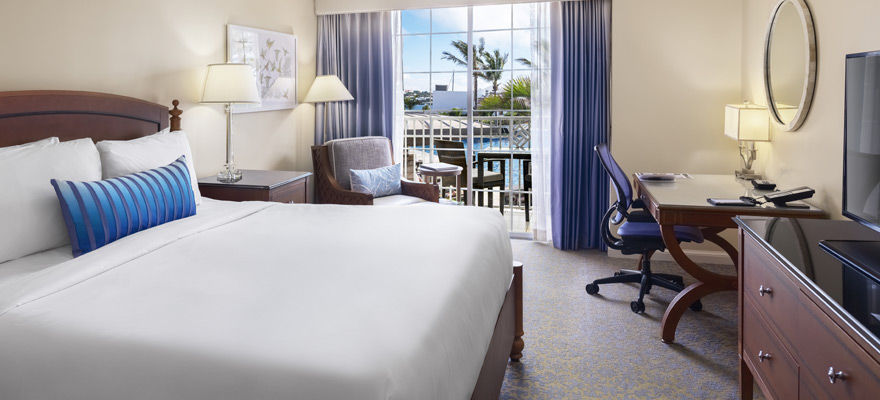 Deluxe Harbour View Rooms at the Hamilton Princess Bermuda