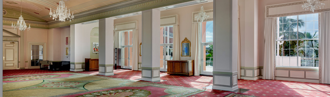 Trudeau Ballroom for events at Hamilton Princess Hotel