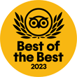 Trip Advisor 2023 Travellers' Choice Best of the Best- Top Hotel and Luxury Hotel
