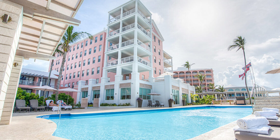 Hamilton Princess Beach Club Bermuda Exhale spa pool