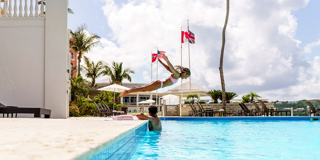 Hamilton Princess Wellness exhale spa pool