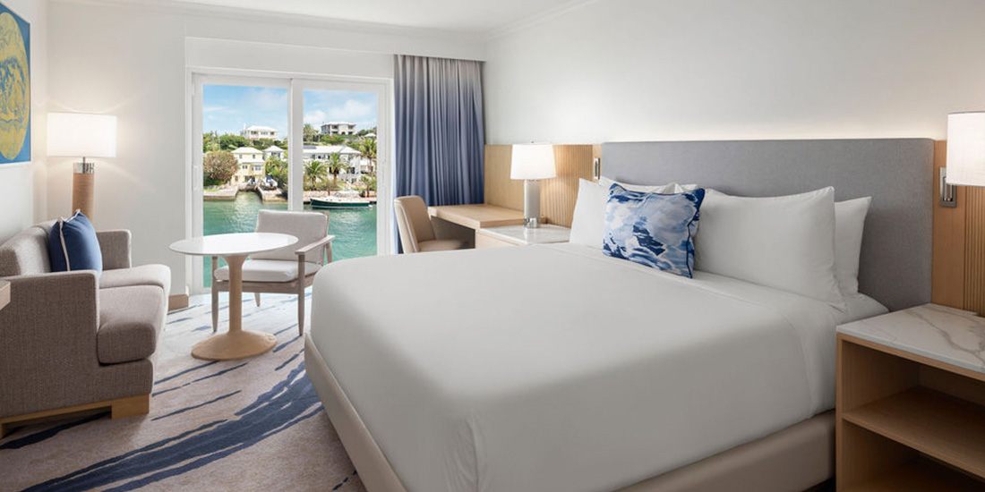 Fairmont Luxury Rooms newly renovated in the Bermudiana wing