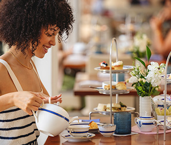 Afternoon Tea at the Hamilton Princess, Bermuda