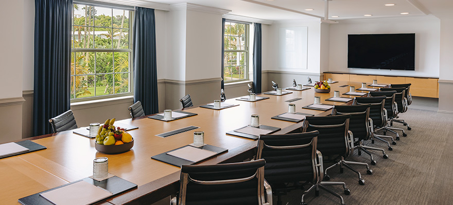 Twain Boardroom, Hamilton Princess Hotel, Bermuda