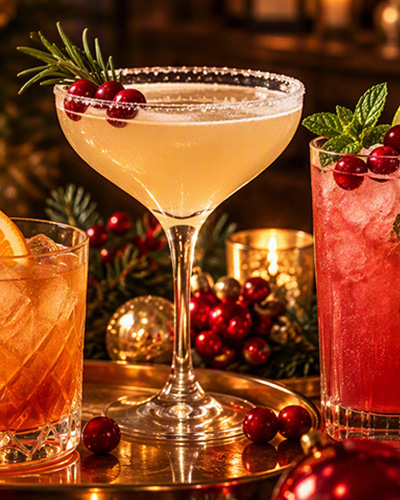 Cocktails of Joy for December at Hamilton Princess Bermuda