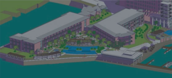 Hamilton Princess Resort Map