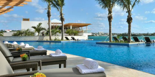Hamilton Princess Bermuda hotel infinity pool