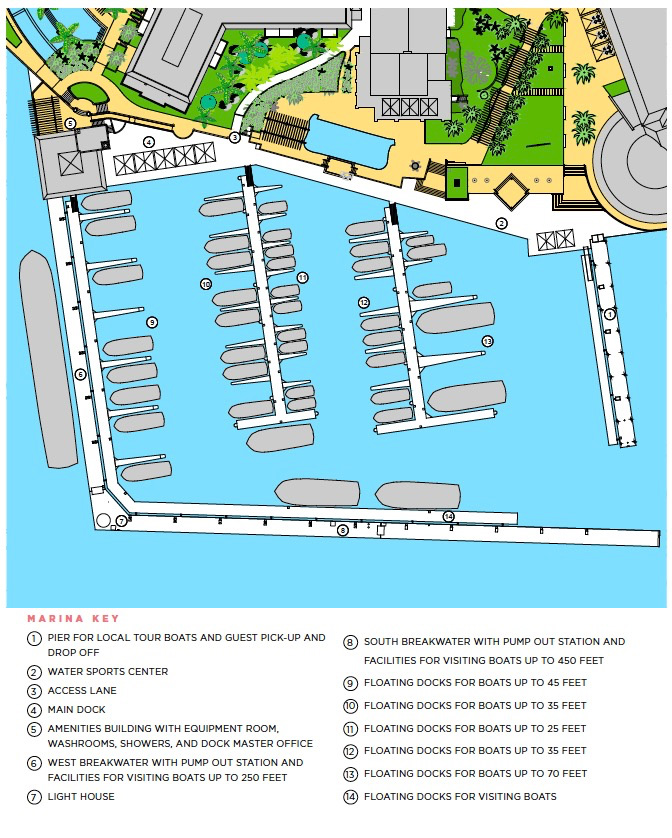 Hamilton Princess Hotel Resort Map