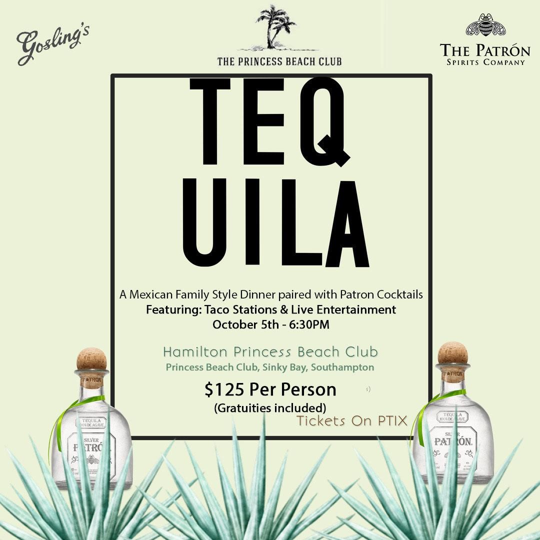 Tequila @ Princess Beach Club - The Hamilton Princess & Beach Club Hotel in  Bermuda