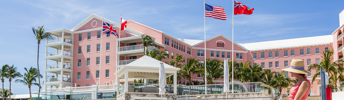History The Hamilton Princess Beach Club Hotel in Bermuda
