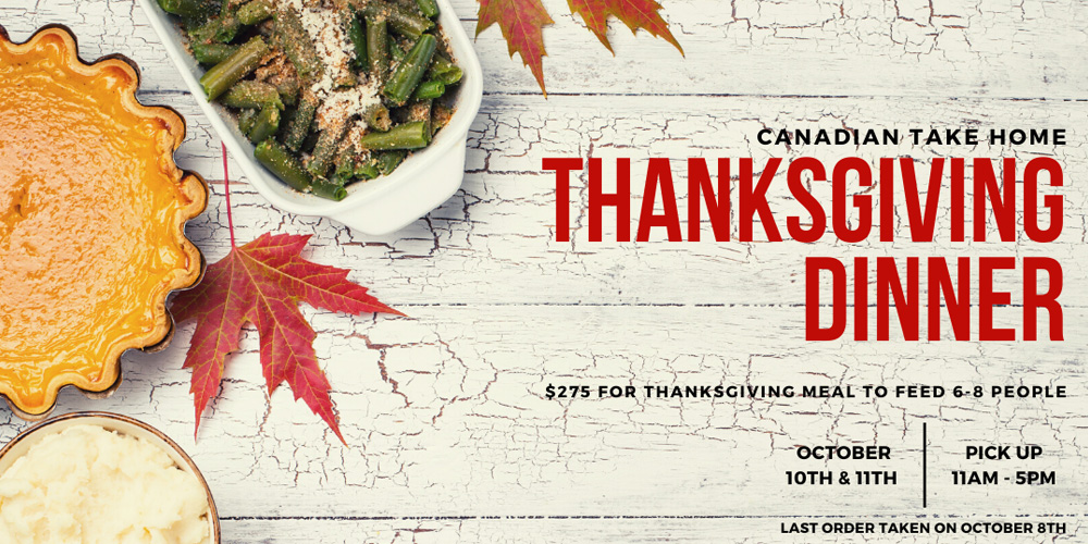 Canadian Take Home Thanksgiving Dinner The Hamilton Princess Beach Club Hotel In Bermuda