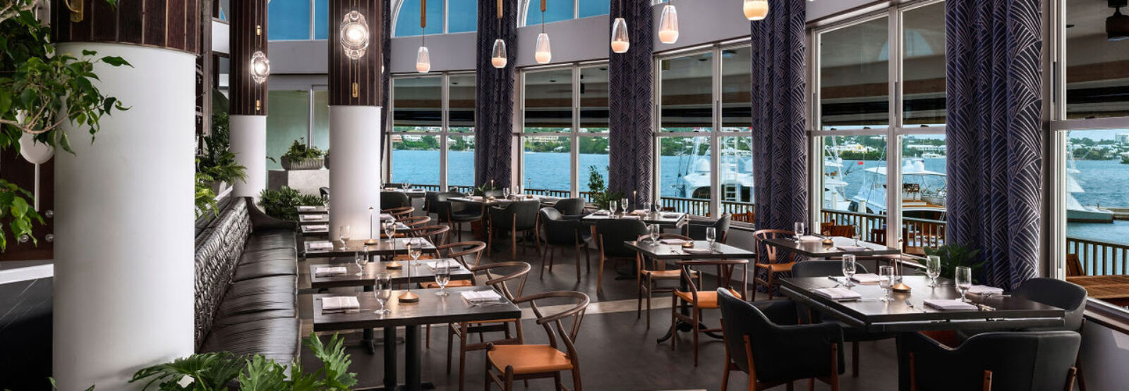 Intrepid Restaurant at Hamilton Princess Bermuda