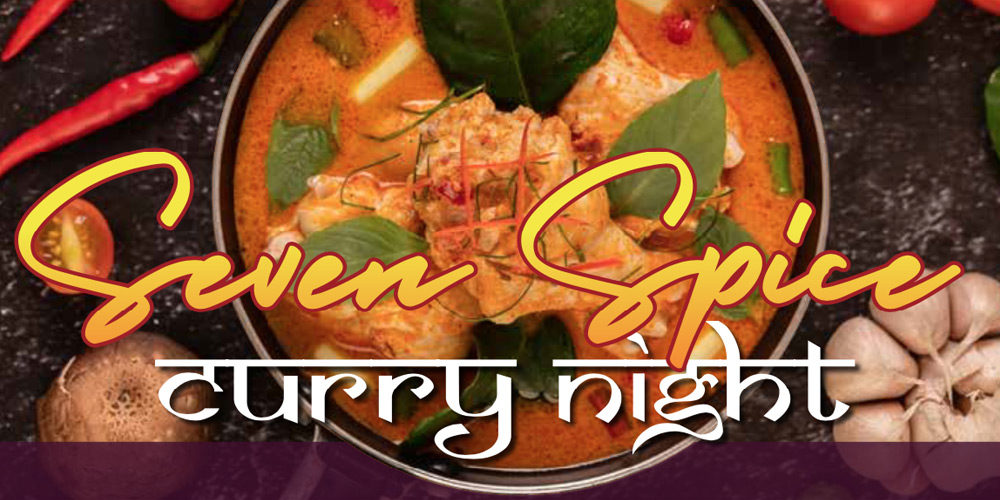Seven Spice Curry Night at Hamilton Princess