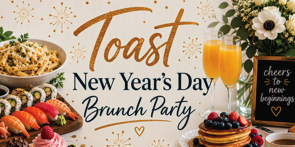 Toast New Year’s Day Brunch Party
