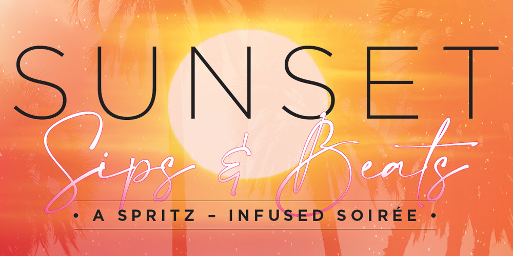 Sunset Sips & Beats event