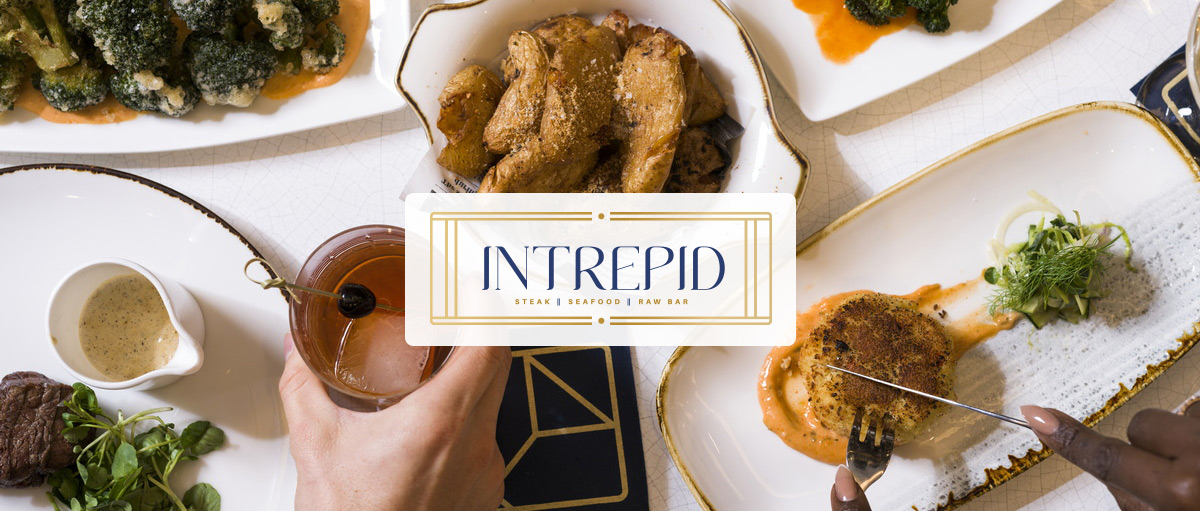 Intrepid steak, seafood and raw bar restaurant