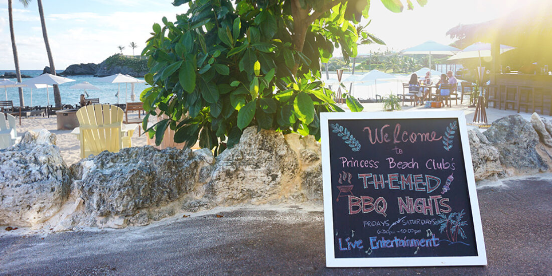 Hamilton Princess Beach Club events