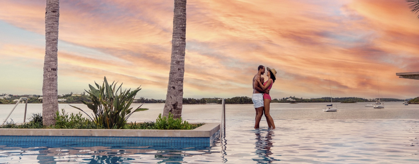Hamilton Princess Bermuda, Hotel, Beach Club, Marina