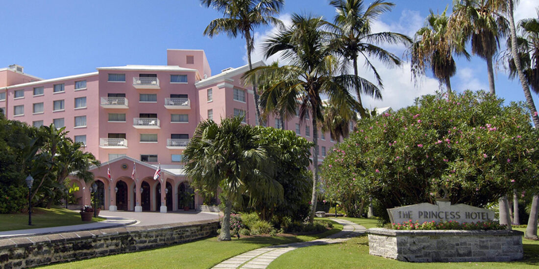 Hamilton Princess Bermuda exterior of the hotel