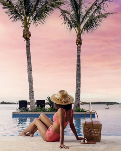 Hamilton Princess Bermuda, Hotel, Beach Club, Marina infinity pool