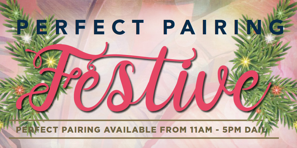Festive Perfect Pairing at the Hamilton Princess