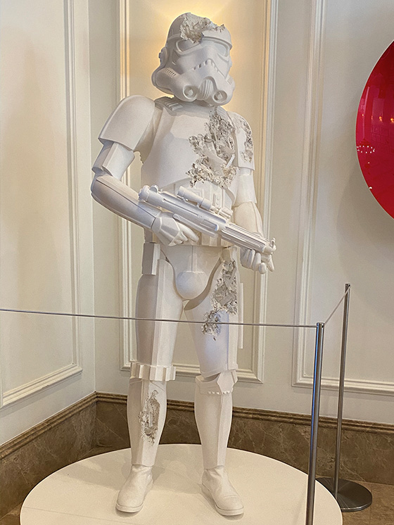Hamilton Princess Art Tour - Daniel Arsham StormTrooper