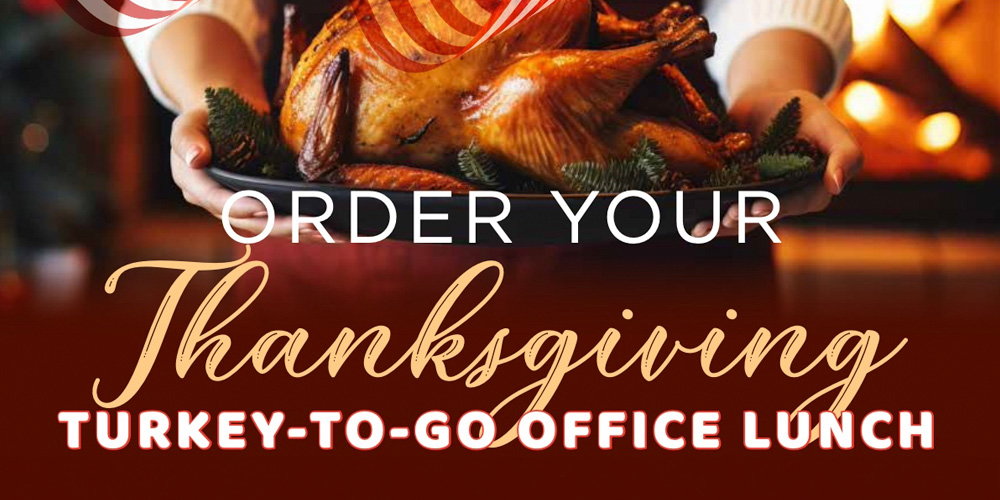 Thanksgiving Turkey-To-Go Office Lunch