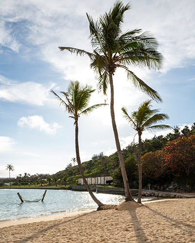 The beach at the Hamilton Princess Beachclub