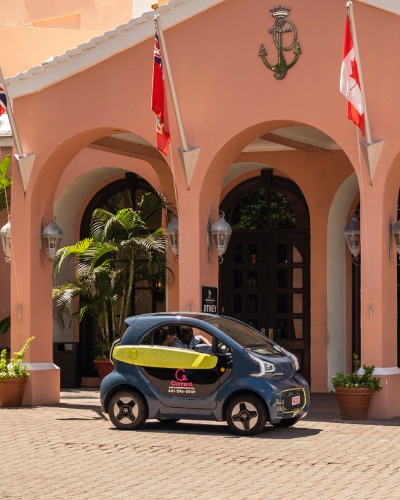 Rent a twizzy at the Hamilton Princess Bermuda