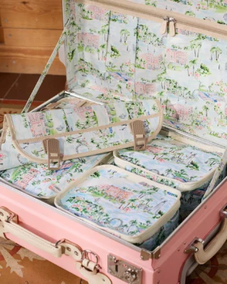 Big news from paradise! 🌴⚓✨ Our @PrincessBermuda x @SteamLineLuggage travel collection now has an official retail partner: the one and only @OverTheMoon.

Known for curating the most dreamy treasures from around the globe, Over The Moon is where wanderlust meets wow factor. Our signature pink luggage—complete with @RileySheehey’s Bermuda-inspired illustrations—is now available to shop on their jetsetter-approved site. Ready to travel in style? Click our Link in Bio and begin shopping today. #HamiltonPrincess